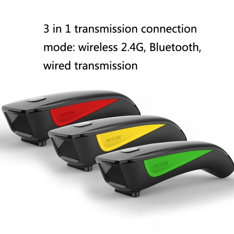 NETUM Wireless Bluetooth Scanner Portable Barcode Warehouse Express Barcode Sca