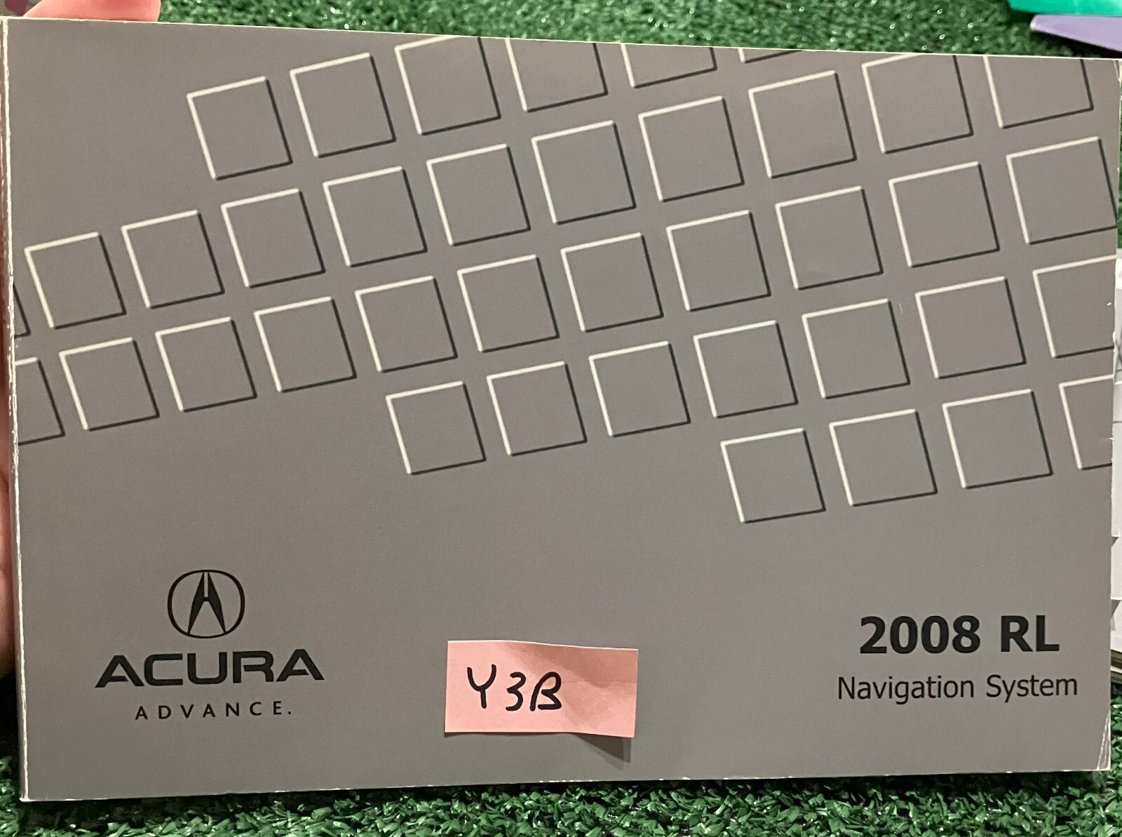OEM ACURA 2008 RL NAVIGATION MANUAL
