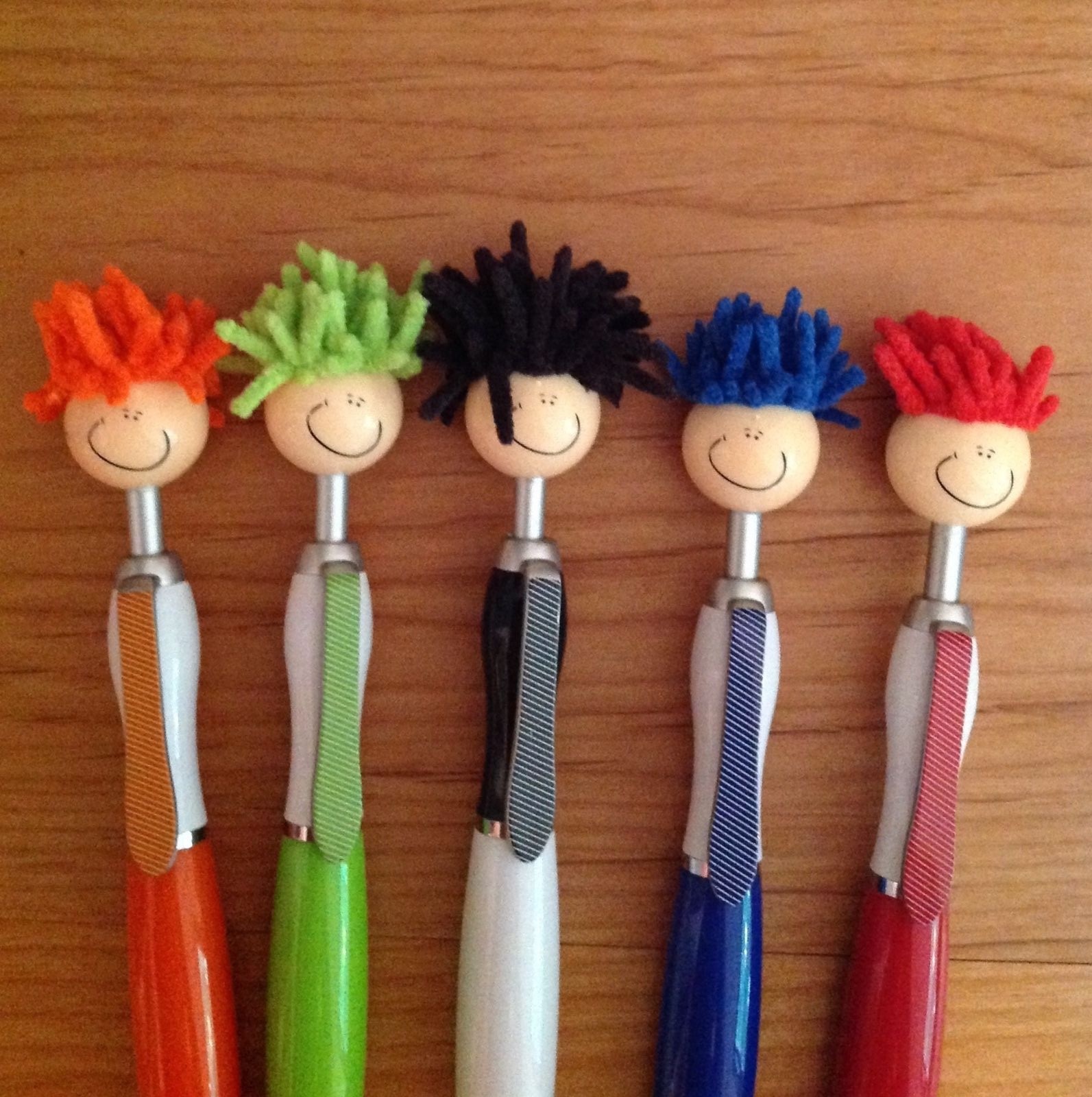 MOP TOPPER™ QTY 5 STYLUS PENS -MICROFIBER SCREEN/iPAD CLEANER FOR COMPUTERS