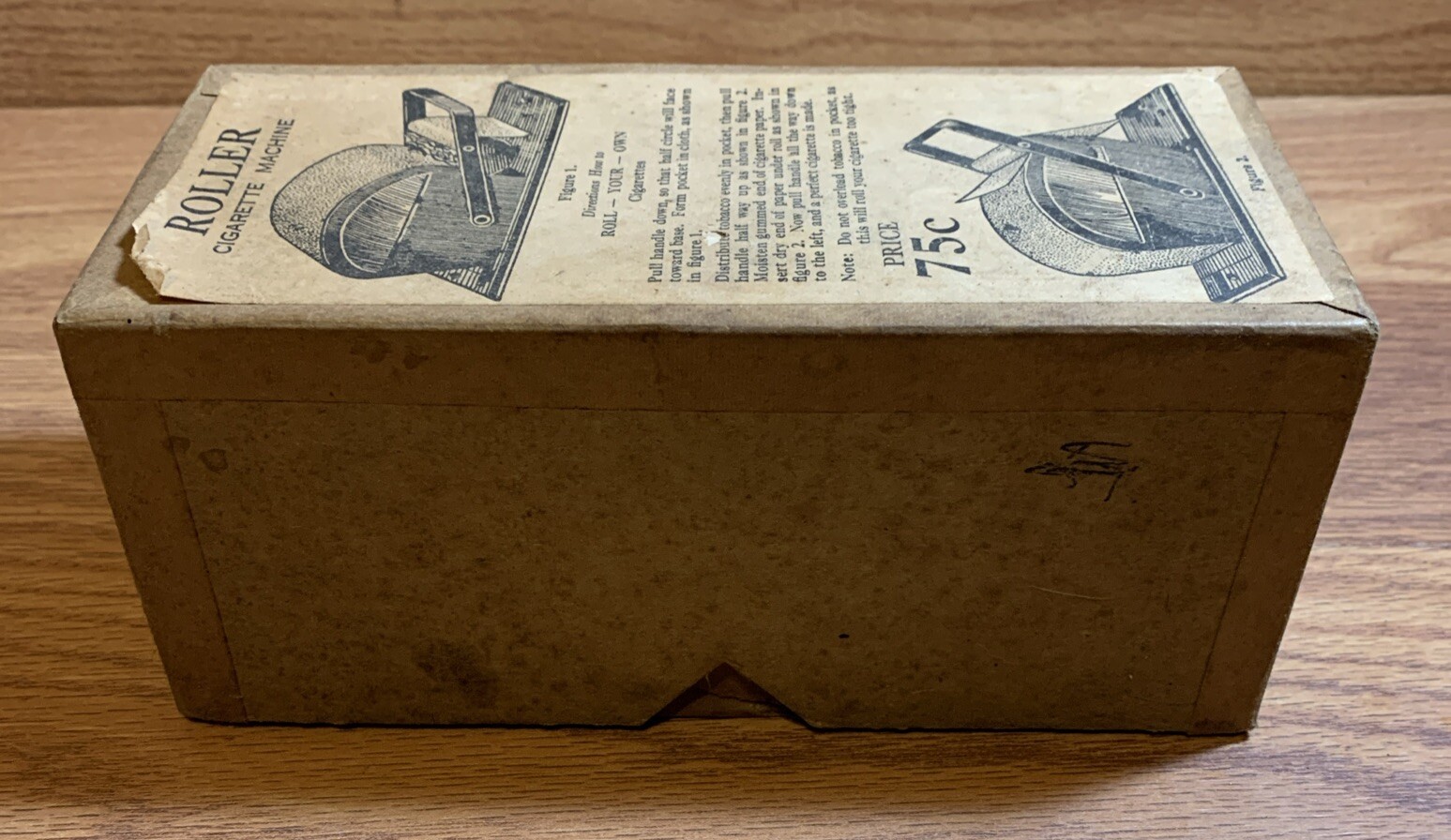Vintage Tobacco Cigarette Roller Rolling Machine