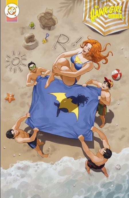 DCS HAWK-GIRL SUMMER #1 - NM COVER B LESLEY LEIRIX LI CARD STOCK VARIANT - 07/29