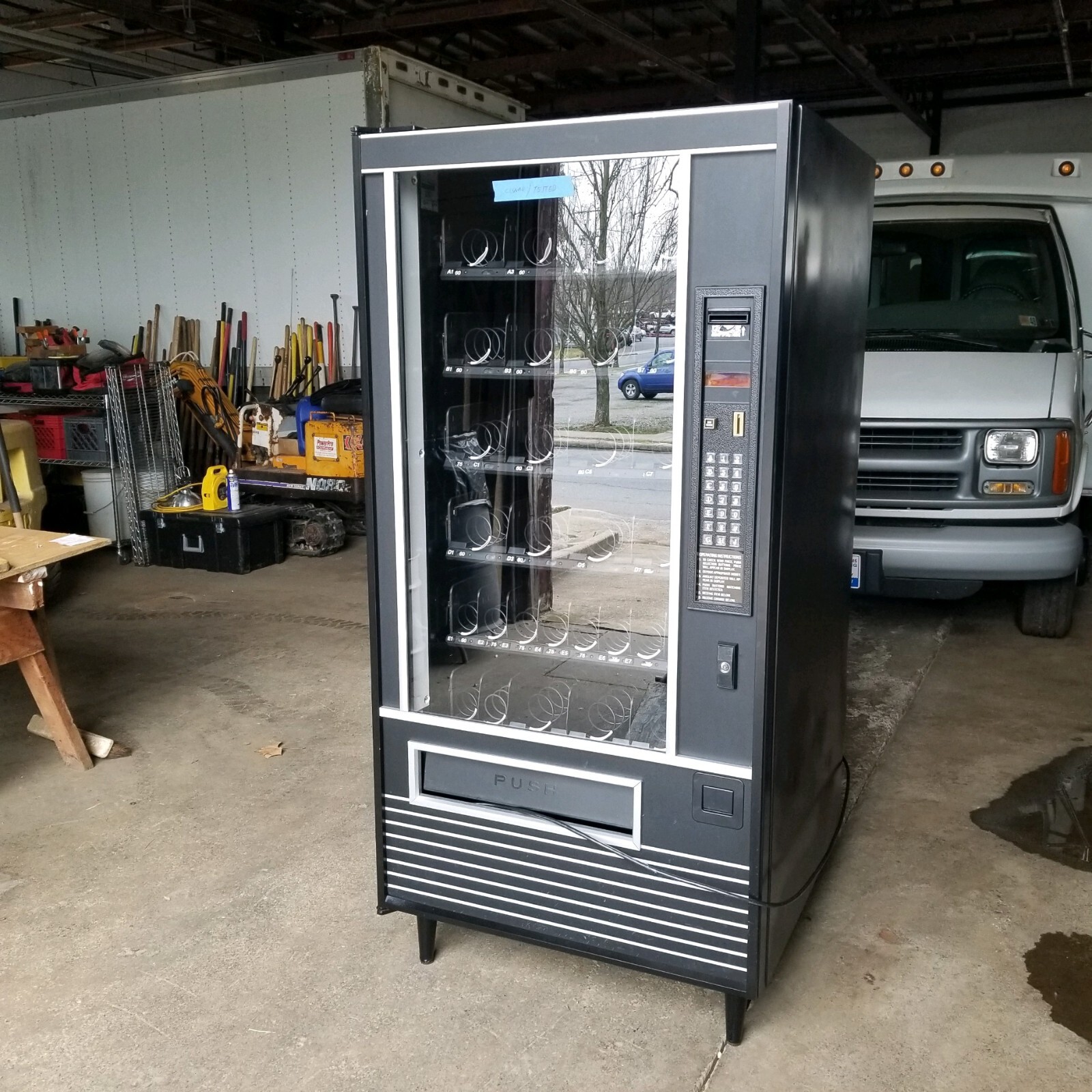 (2) USI, FSI 3013A, 3014A, 3015A LANCE SNACK VENDING MACHINE SELECTION DIVIDERS