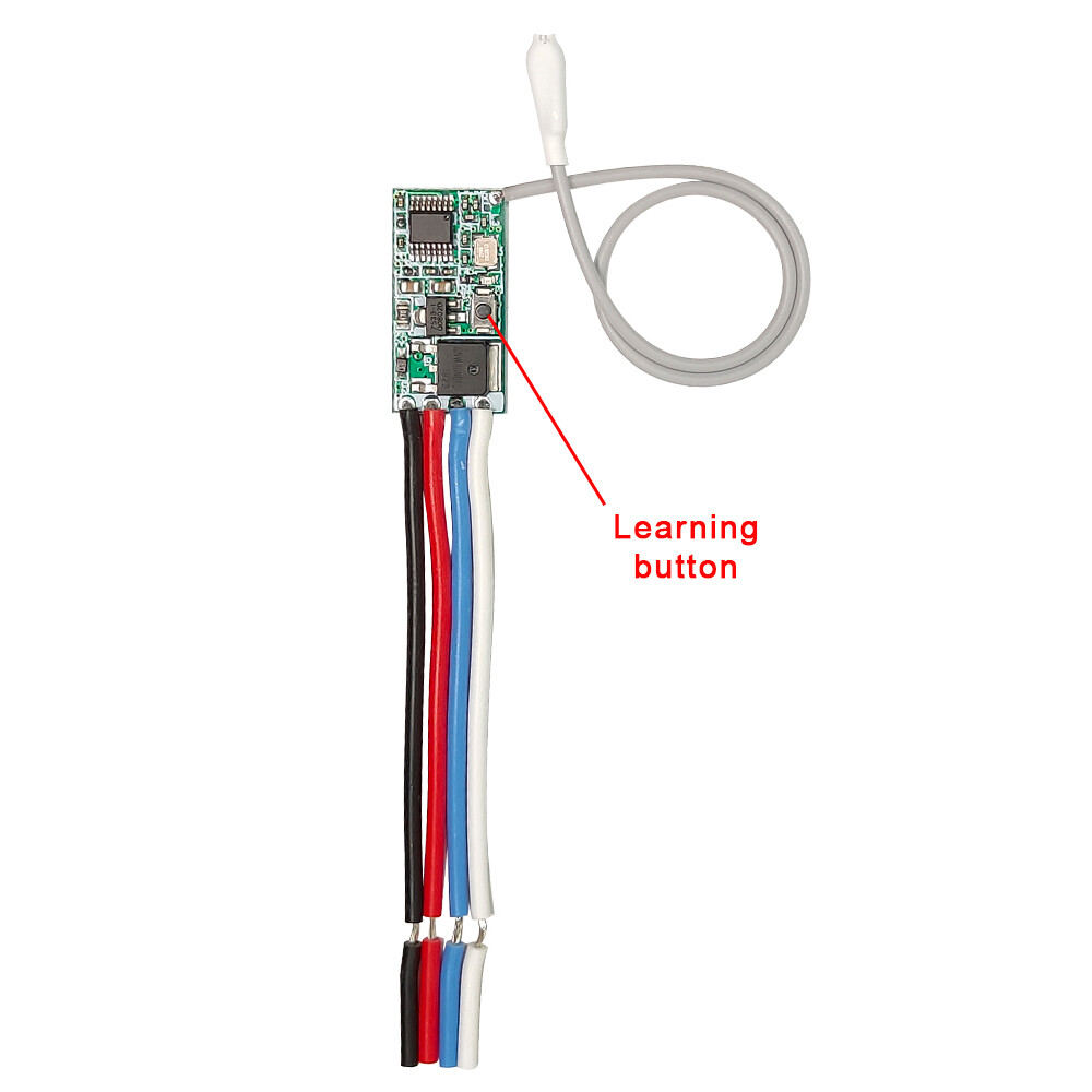 DC3.6V 5V 9V 12V 24V Mini Relay Switch Micro Receiver with AB RF Remote Control