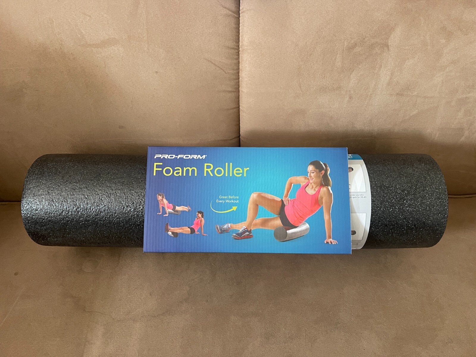 Pro-Form Foam Pre-Workout Roller 24"x6" High Density Therapeutic (2-Pack) SALE!