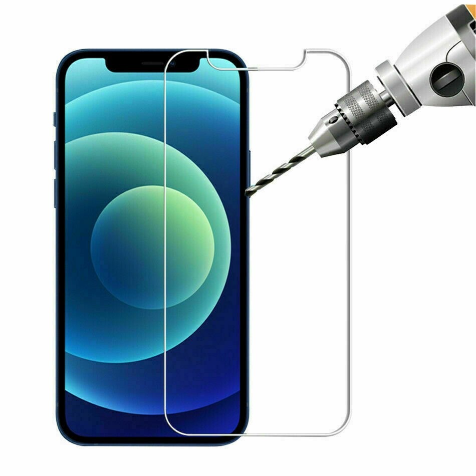For Apple iPhone XS MAX Clear 9H Tempered Glass Screen Protector Case Friendly