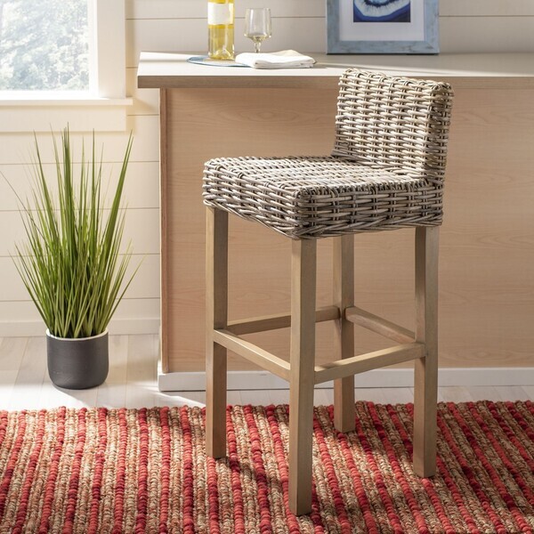 Safavieh CYPRESS BARSTOOL, Reduced Price 2172725639 FOX6502B