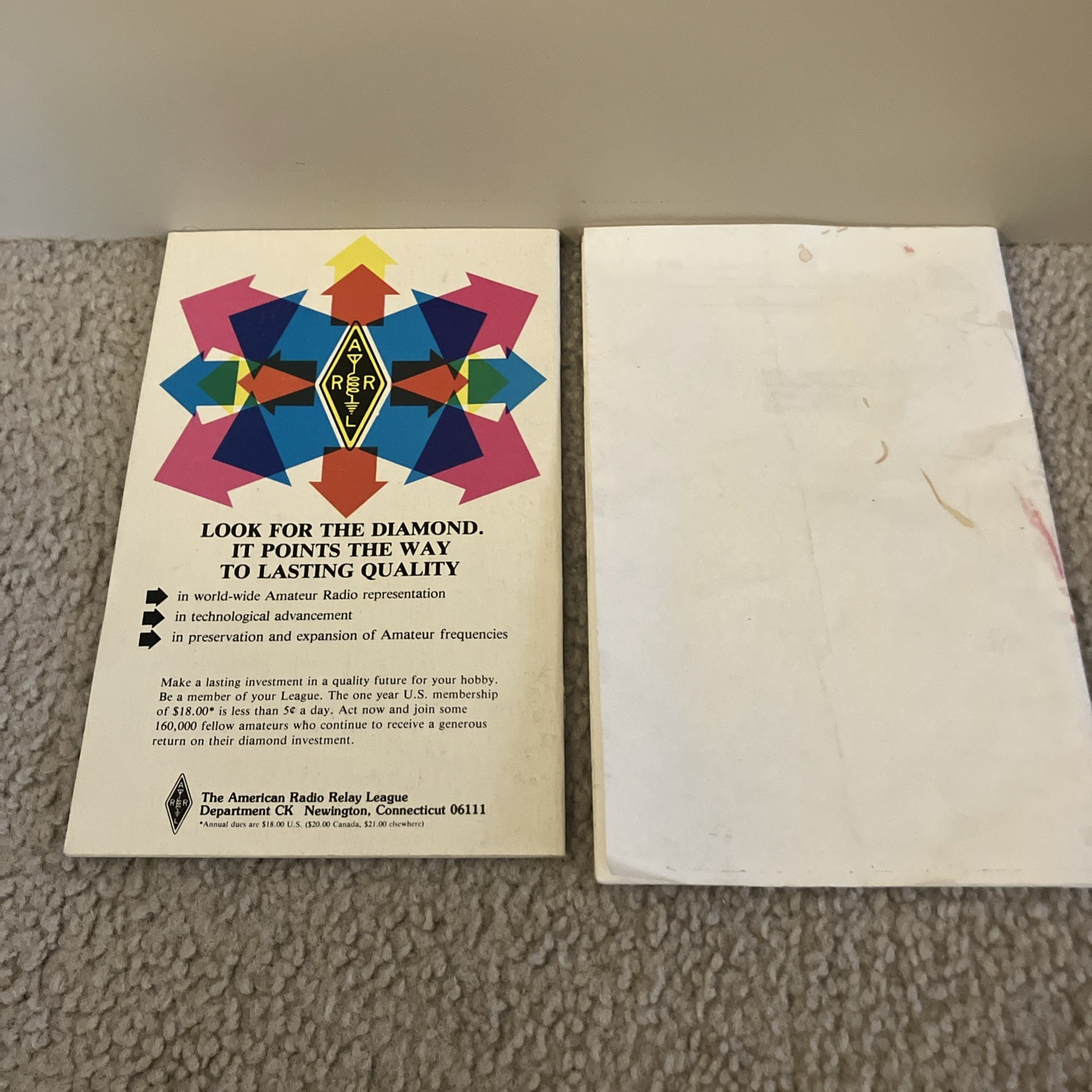 ARRL Code Kit & Code Practice Cassette Manual (No Cassettes), circa 1976