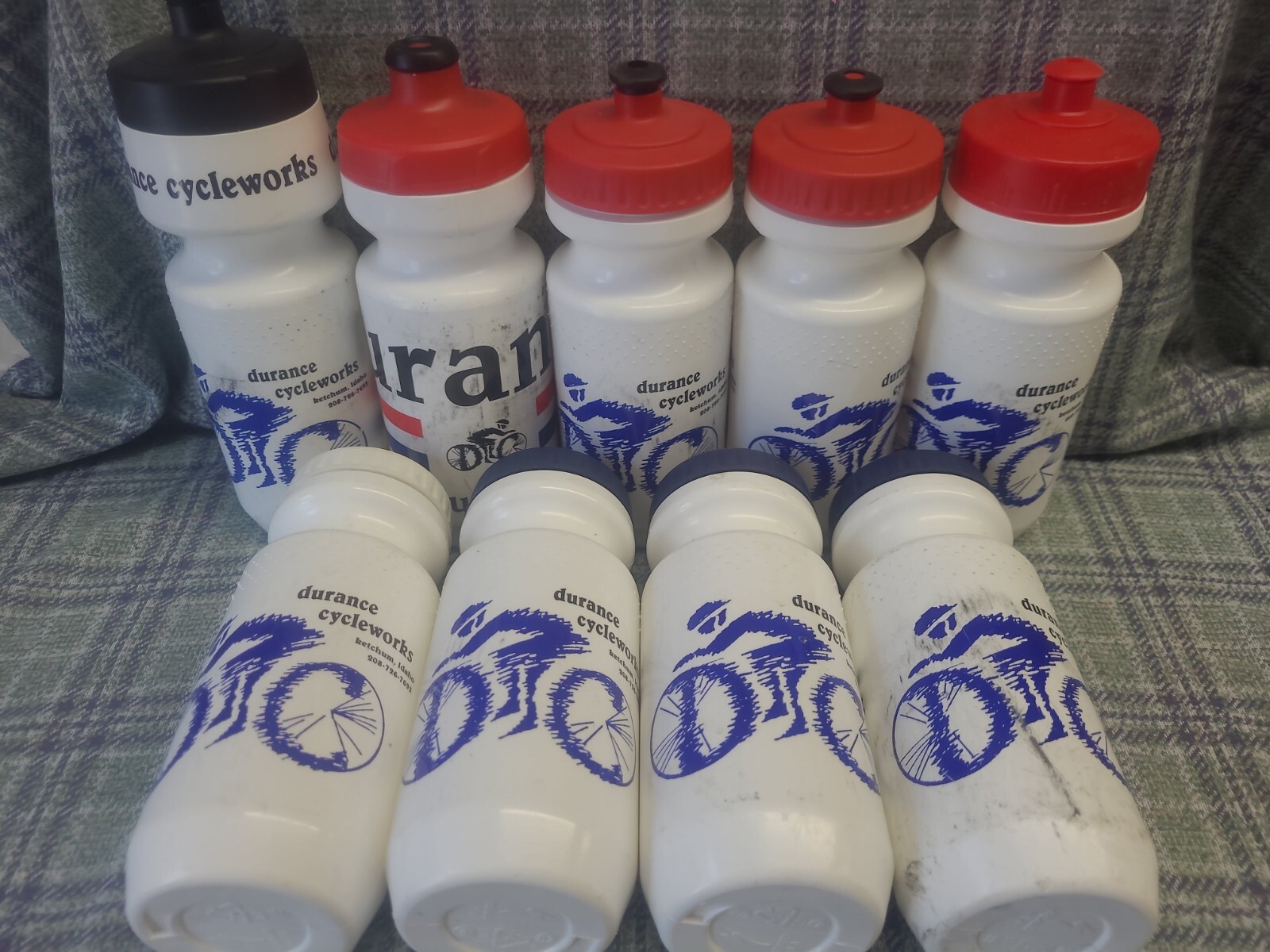 Durance Cycleworks Water Bottle Cycling Lot Of 9