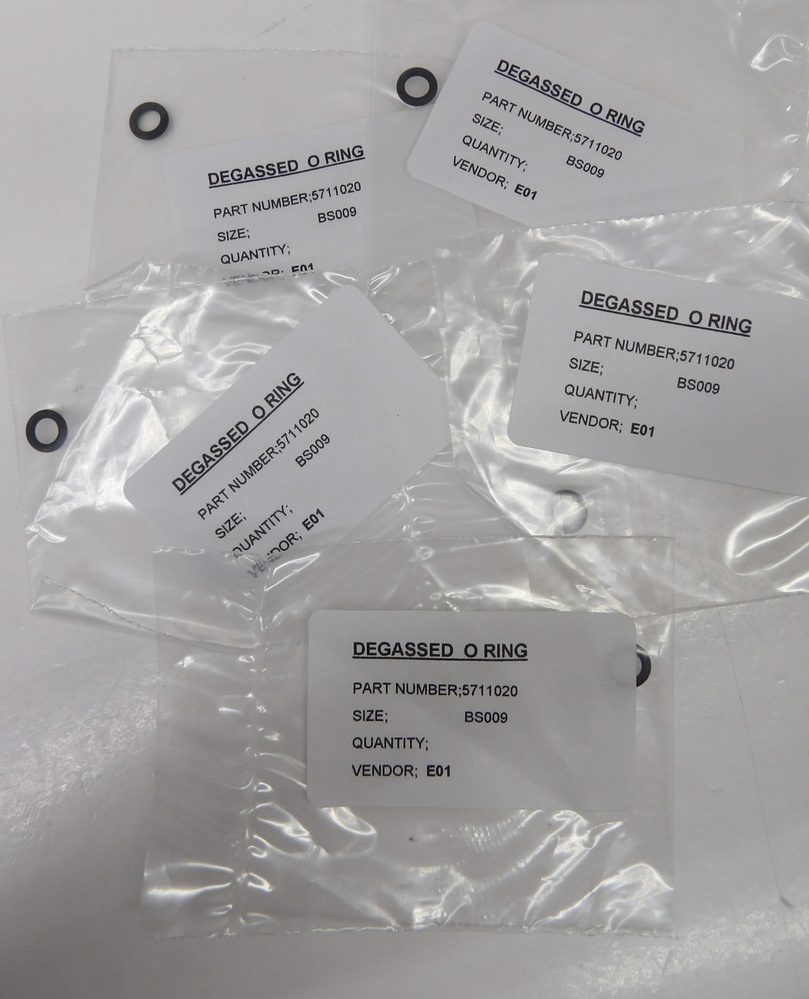 Waters 5711020-S Degassed O-ring Viton BS009, 5 pack