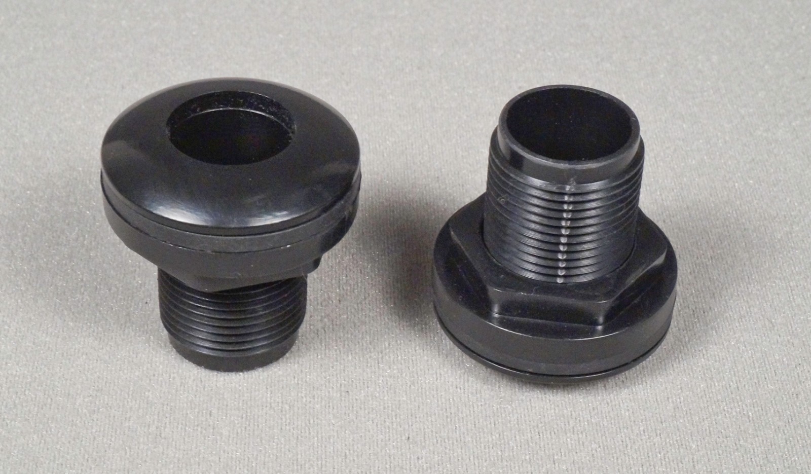 1/2"  0.5" Slip x Slip  Bulkhead Fitting by CPR with Silicone Washer