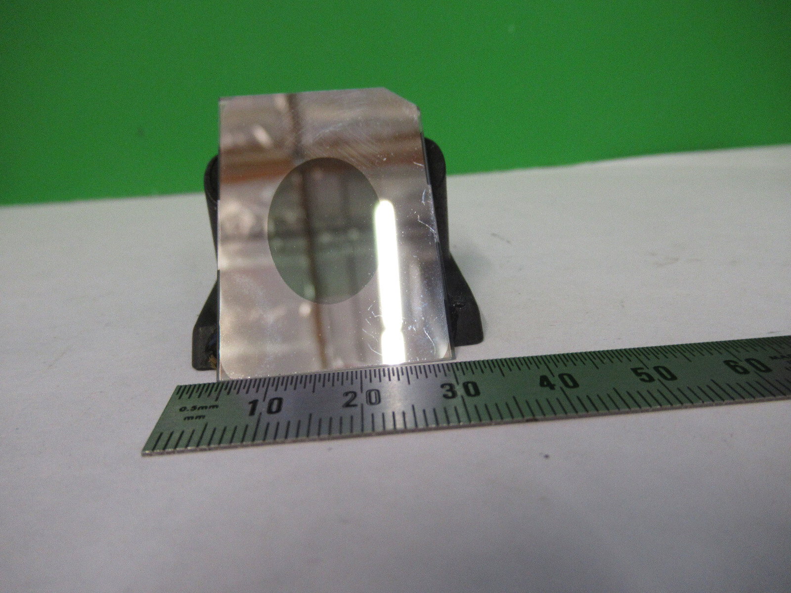 LEITZ WEZLAR BEAM SPLITTER OPTICS MICROSCOPE PART AS PICTURED 82-A-70