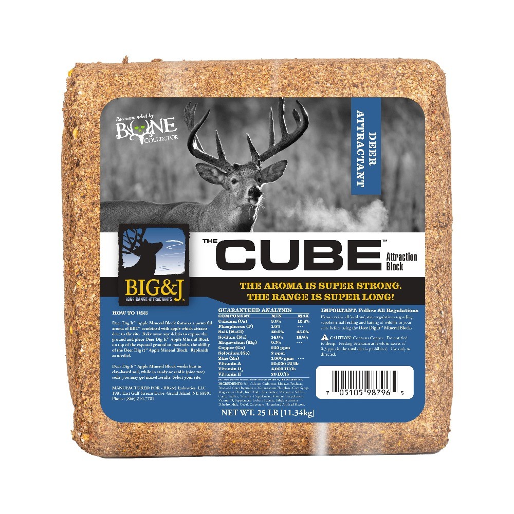 The Cube Range Deer Attractant Block, 25lbs