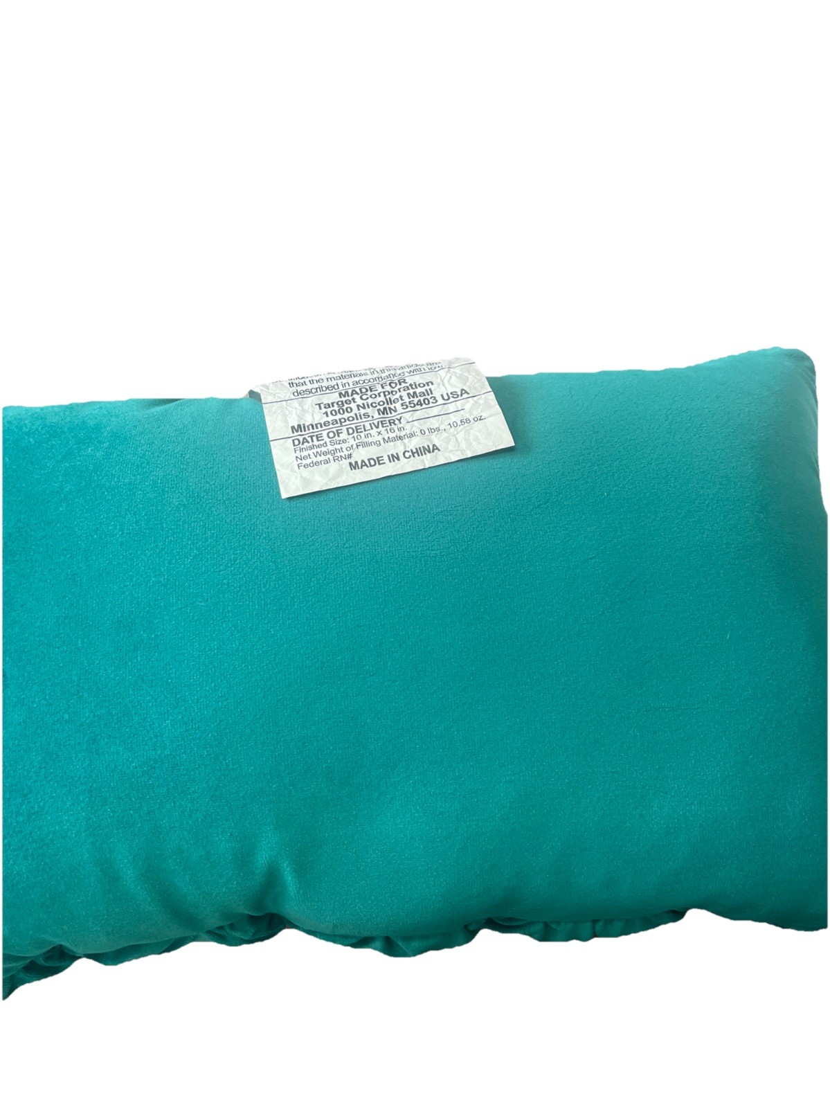 Room Essentials Toss Pillow 10“ X 16 Green 2 Pack