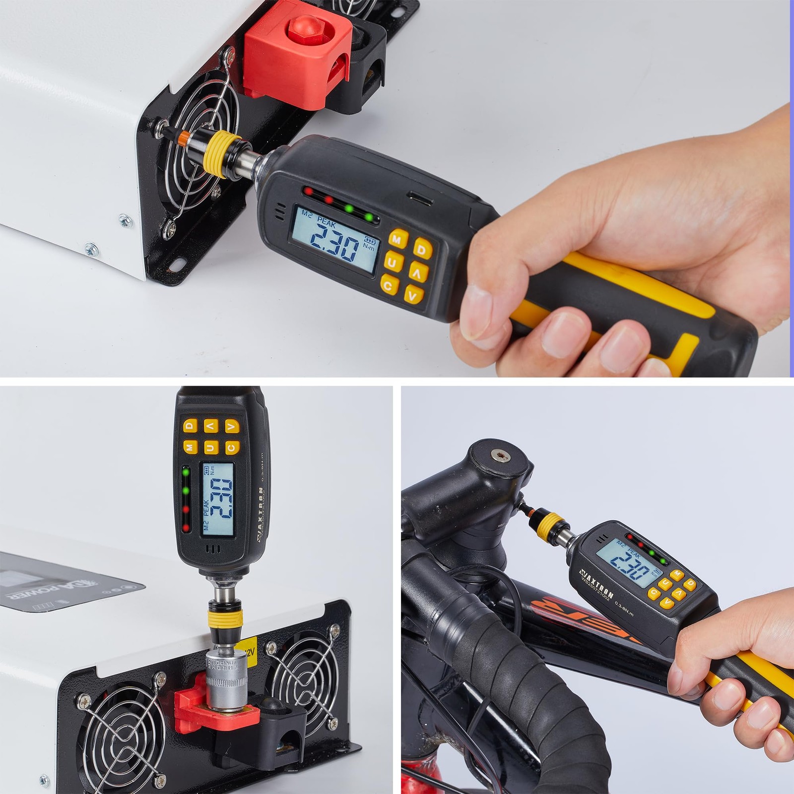 Digital Torque Screwdriver 2.6-70.8 In-lb 38-Piece Set - Precision Tool
