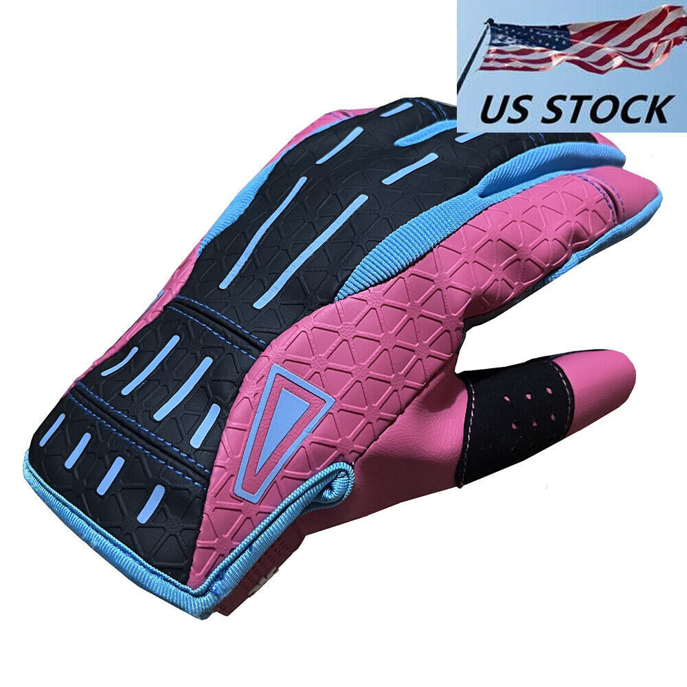 US STOCK Vice City｜CSGO Real Life Sport Gloves Pink Wearable One Pair CS GO