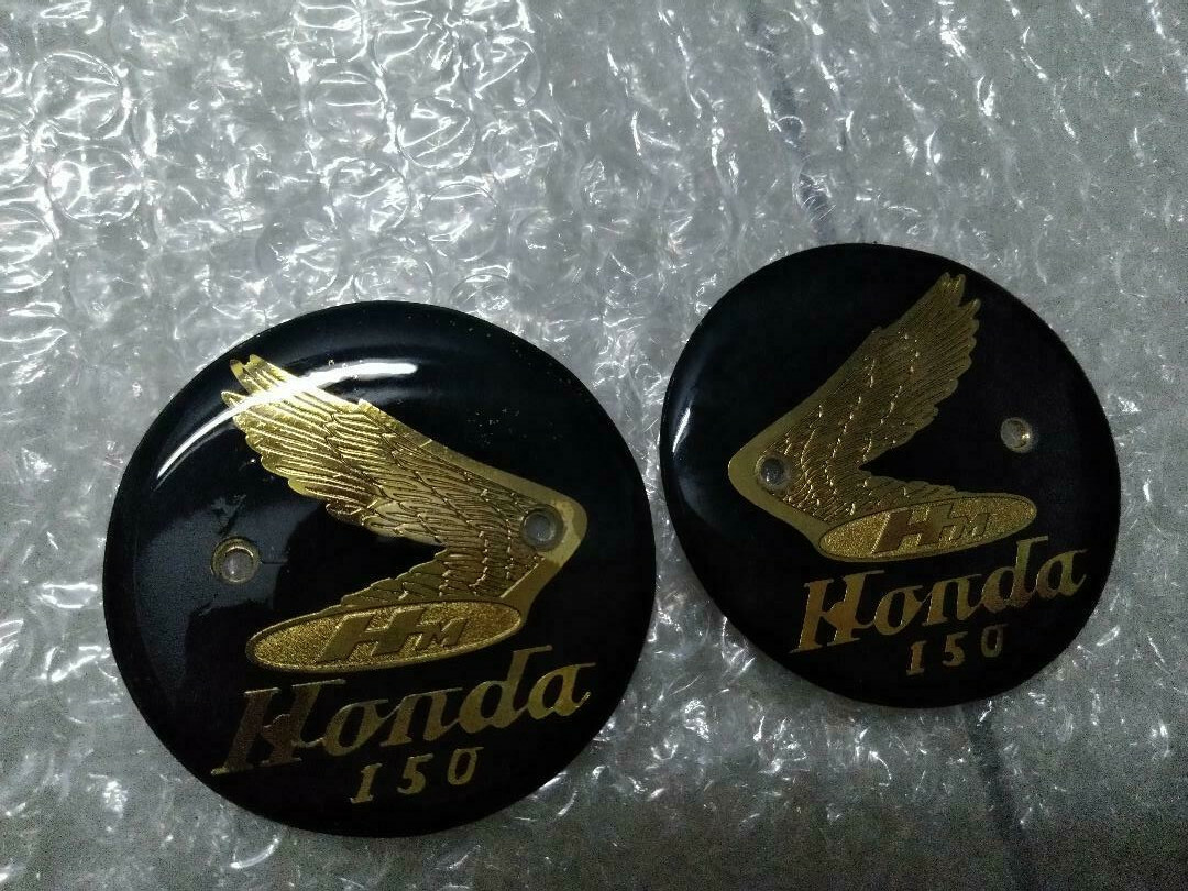 HONDA CA95 Honda 150 Benly Touring  Gas Tank  Emblem Pair