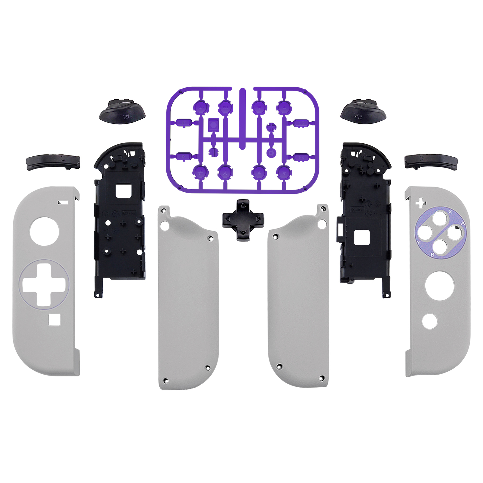 Joy Con Housing Shell Buttons for Nintendo Switch & OLED Replacement Left Right