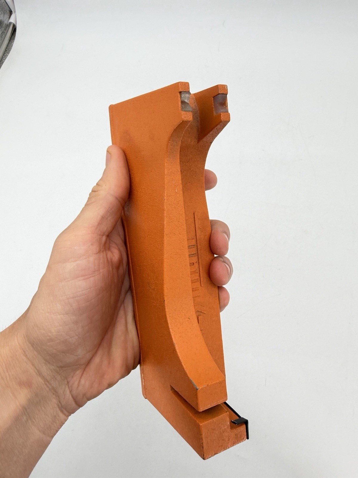 Lyman 500 Powder Scale Analog Reloading Display 500 Grains Orange Incomplete