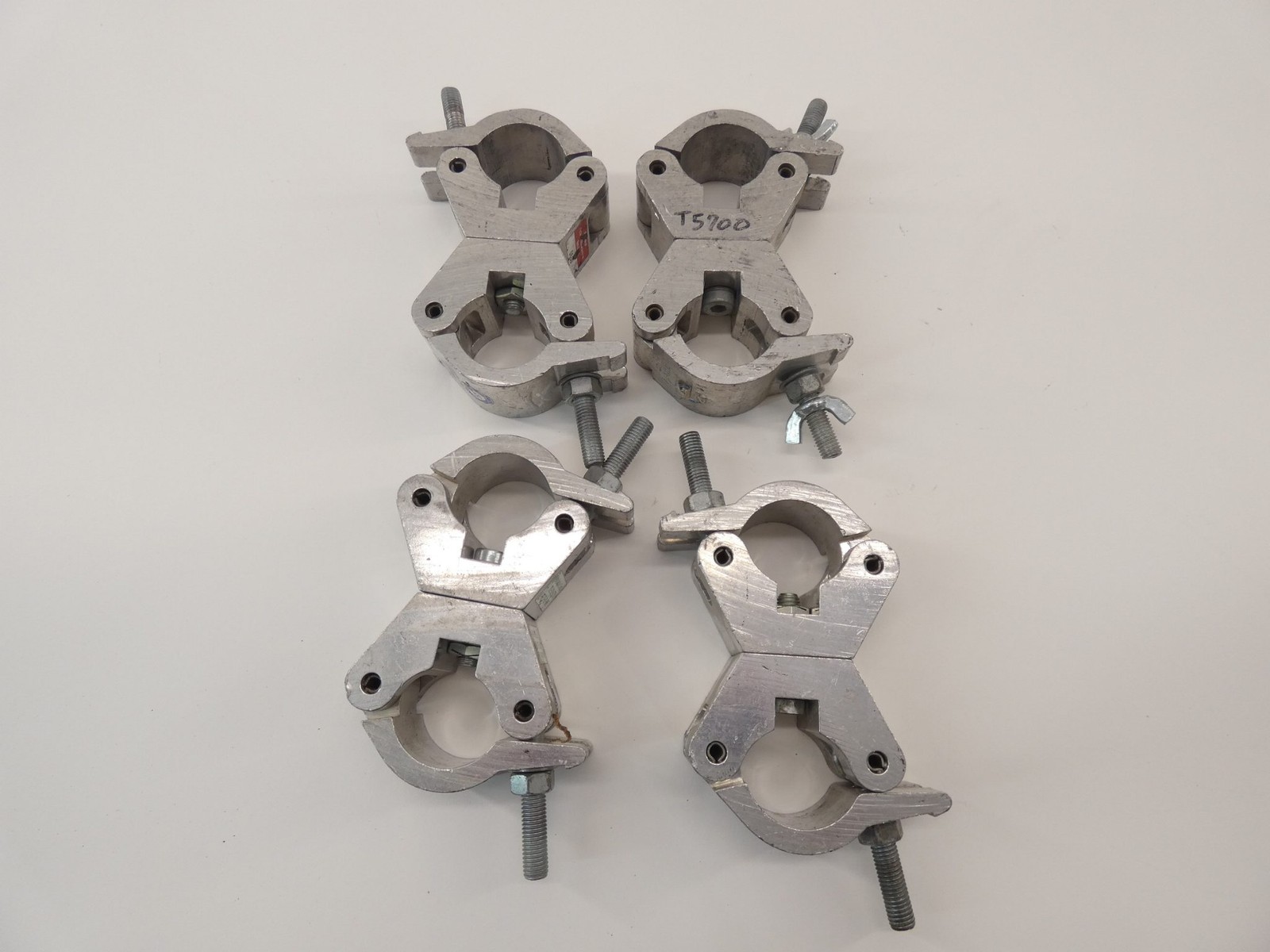 *Lot of 4* Doughty SWL750KG Half Coupler Clamp TUV