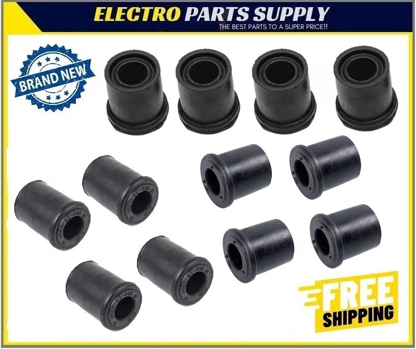 NEW  Rear Leaf Spring Bushings Kit for Mazda 86-93 B2000 B2200 B2600 2wd 12pcs