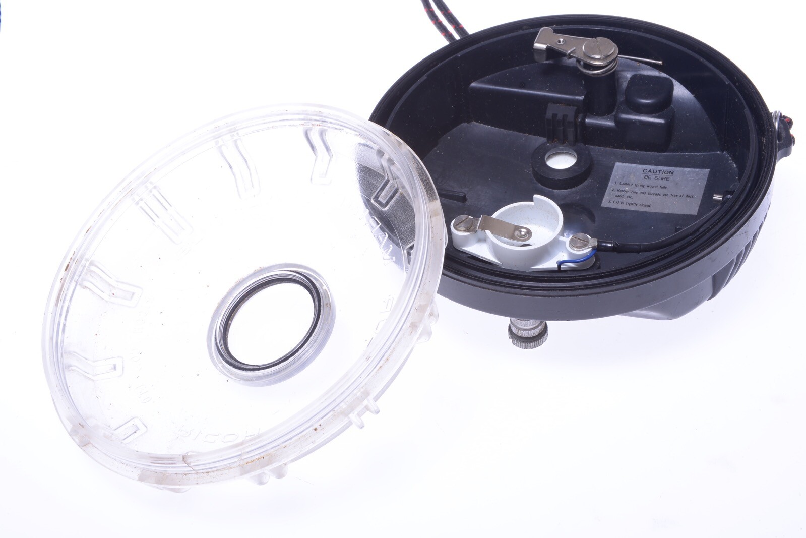 ✅ RICOH MARINE CAPSULE UNDERWATER HOUSING RICOH HI COLOR 35 CAMERA 35MM 2.8 LENS