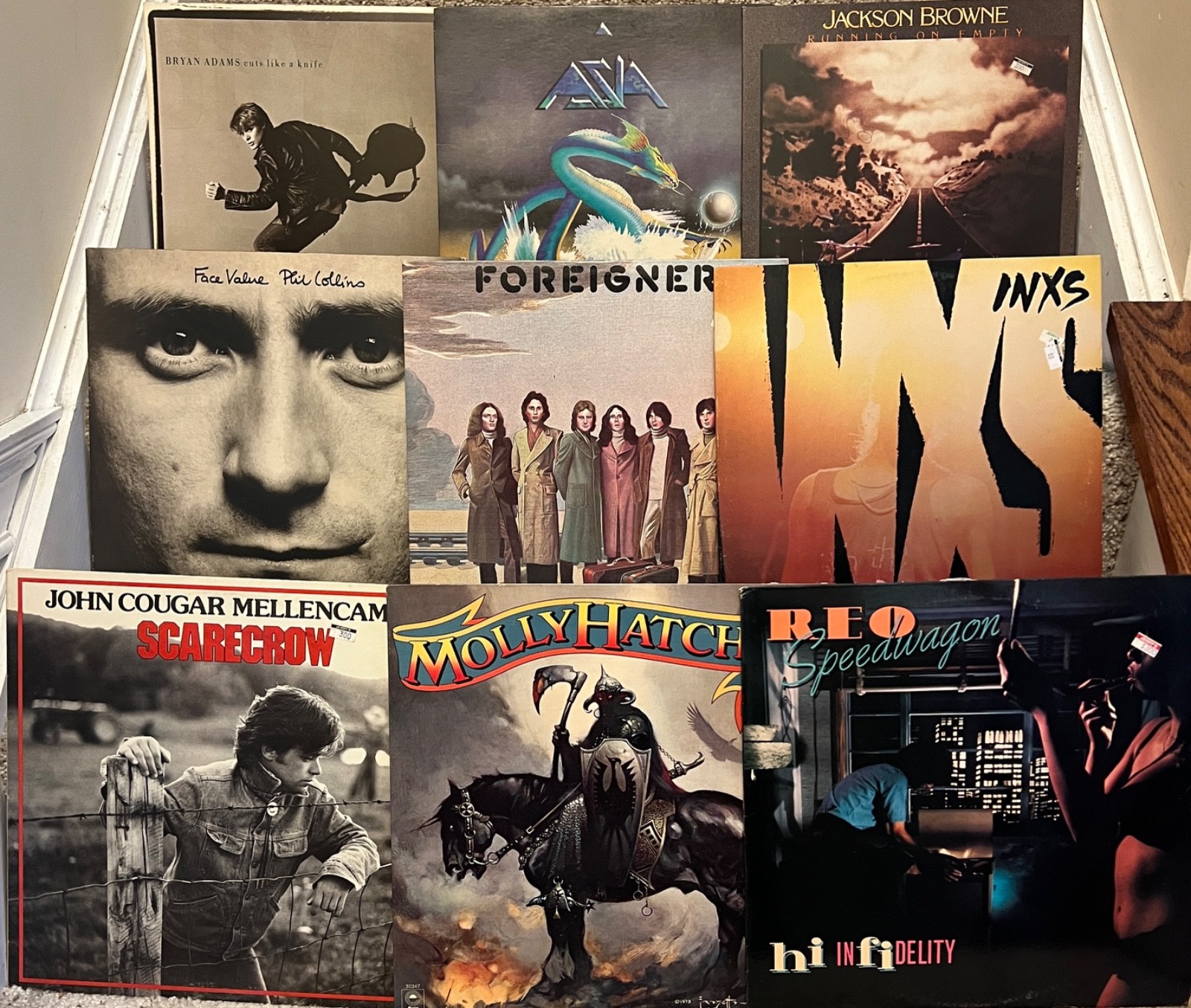 #3 Classic Rock Vinyl LP's GREAT TITLES  With $6 Flat Shipping Per Order 7/31