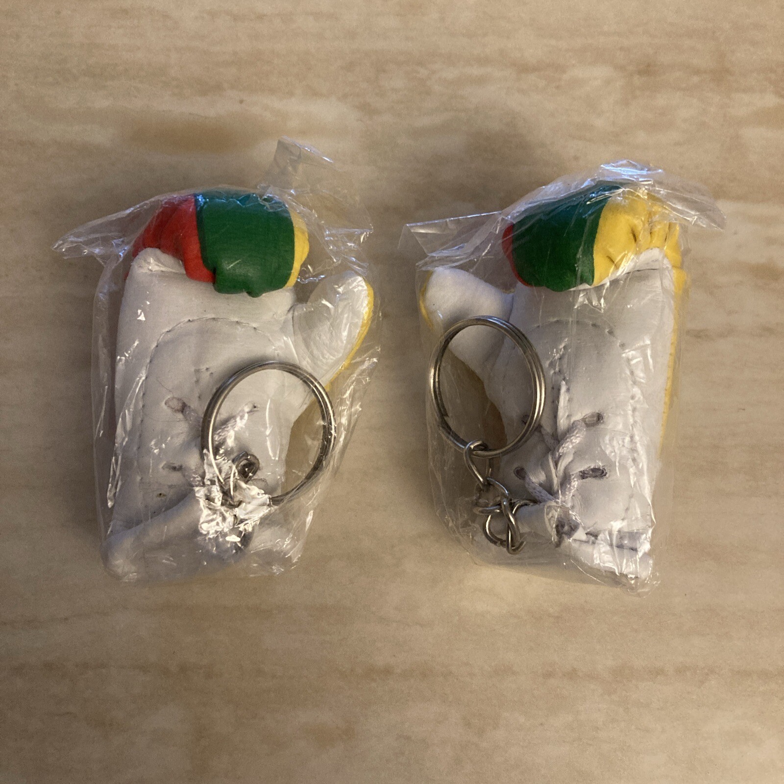 Lithuania Country Flag Mini Boxing Gloves Pair Keychains