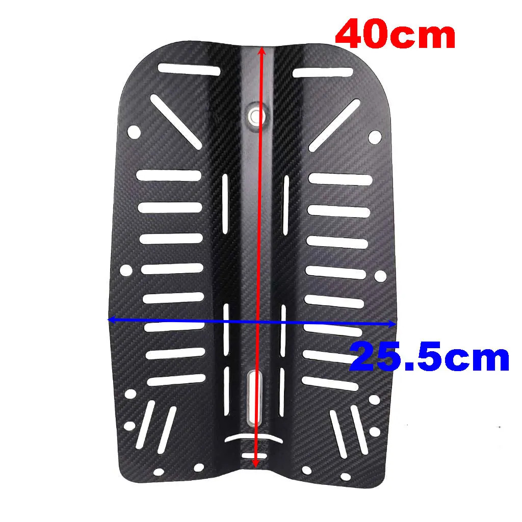 Scuba Diving Carbon Fiber Backplate Lightweight Compacted Technical Cave