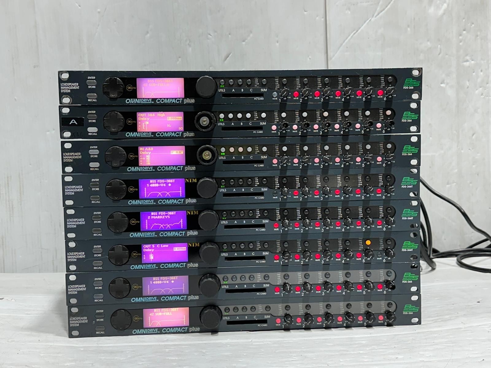 BSS FDS-366T Omnidrive Compact Plus Loudspeaker Management System #4185 (One)THS