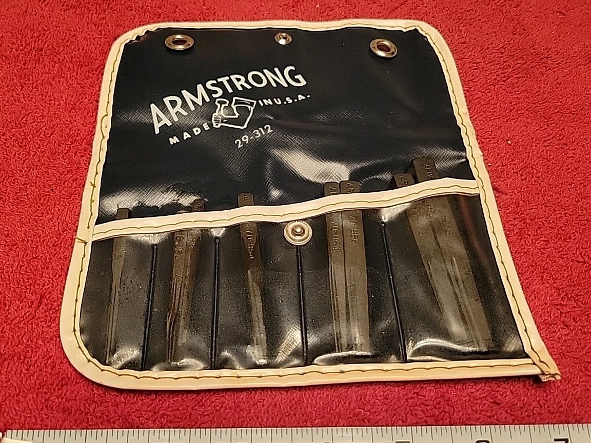 Vintage Armstrong 5pc Stud Extractor Set 29-312 Made in USA 🇺🇸