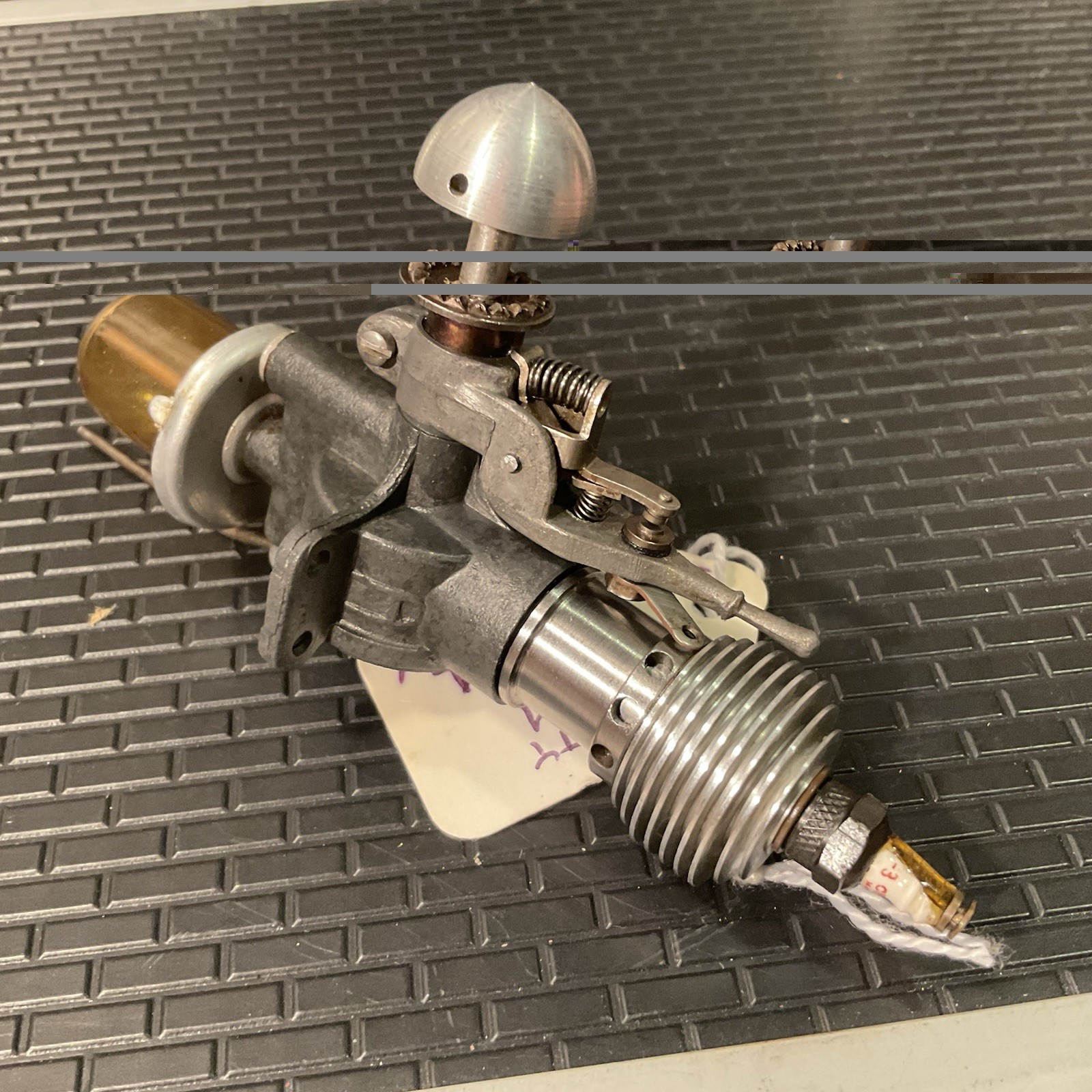 Microdyne Pre War Mighty Atom 098 ignition model engine Ray Arden Model 1