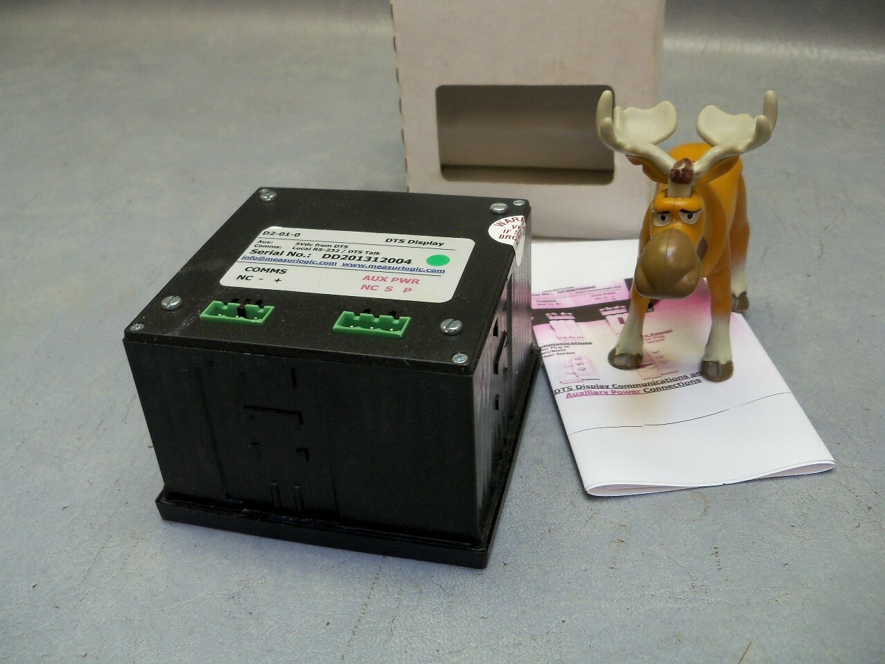 DTS display MeasurLogic D2-01-0 5Vdc from DTS