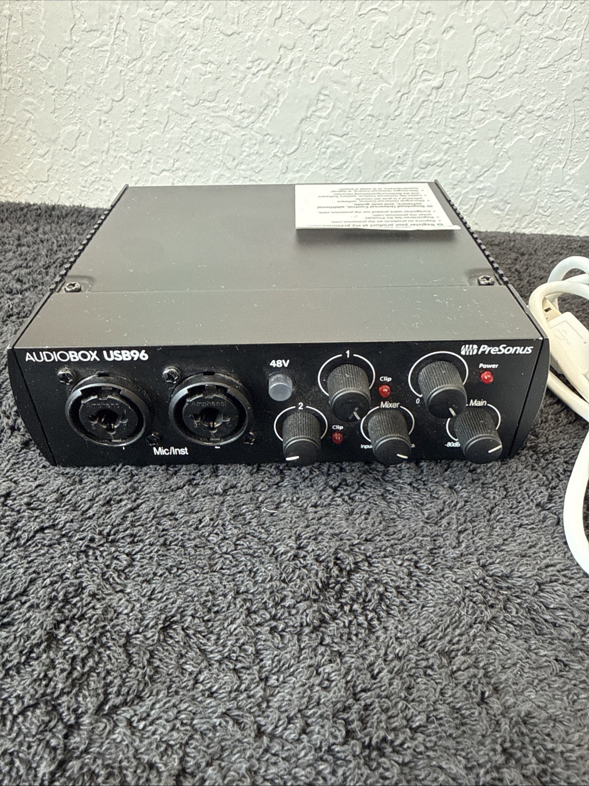 PreSonus AUDIOBOX USB 96 2 Channel Audio Interface