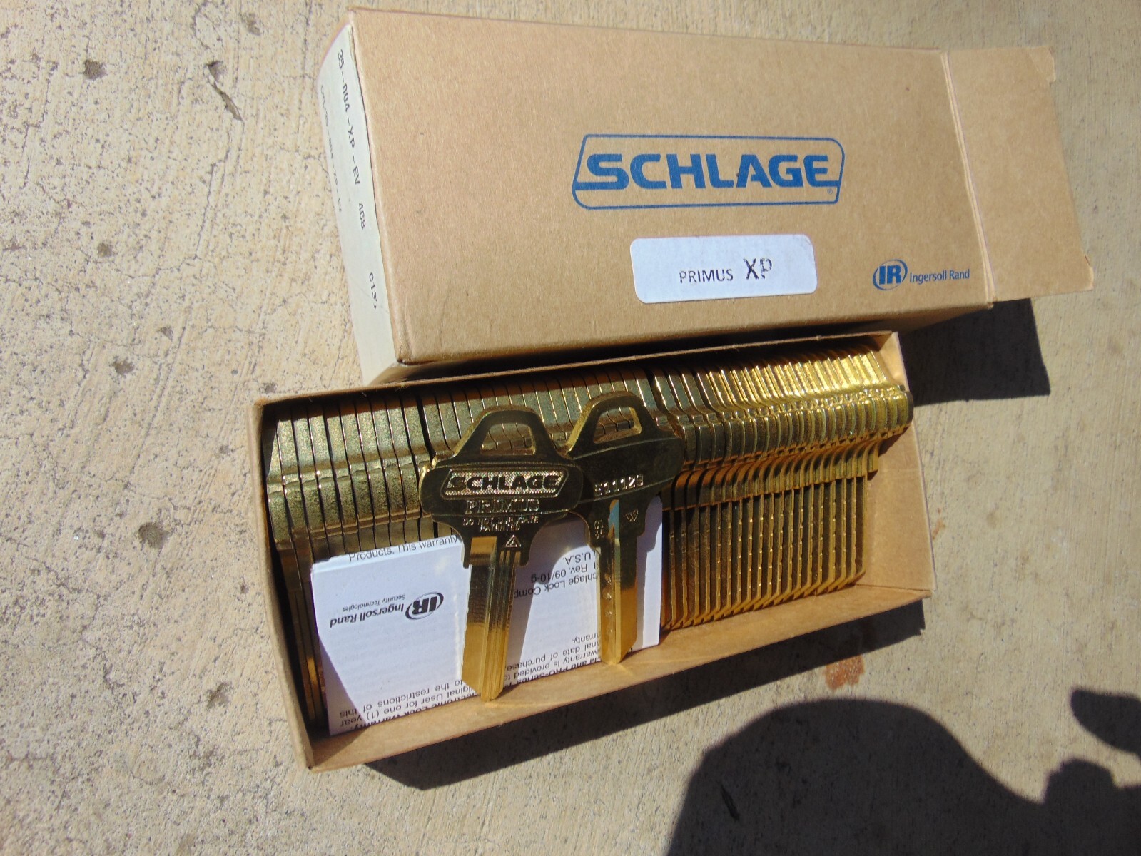 50  KEYS   EVEREST PRIMUS SCHLAGE C135  KEYS UNCUT    LOCKSMITH