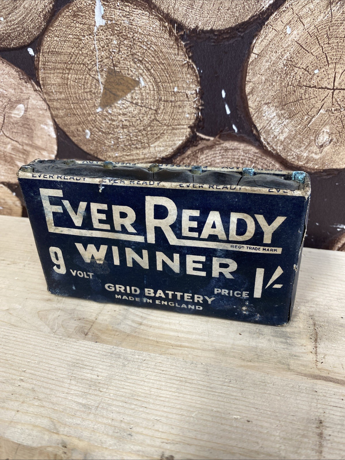 Ever Ready Winner Grid Bias Vintage Radio Battery For Display Or Rebuild- SP229