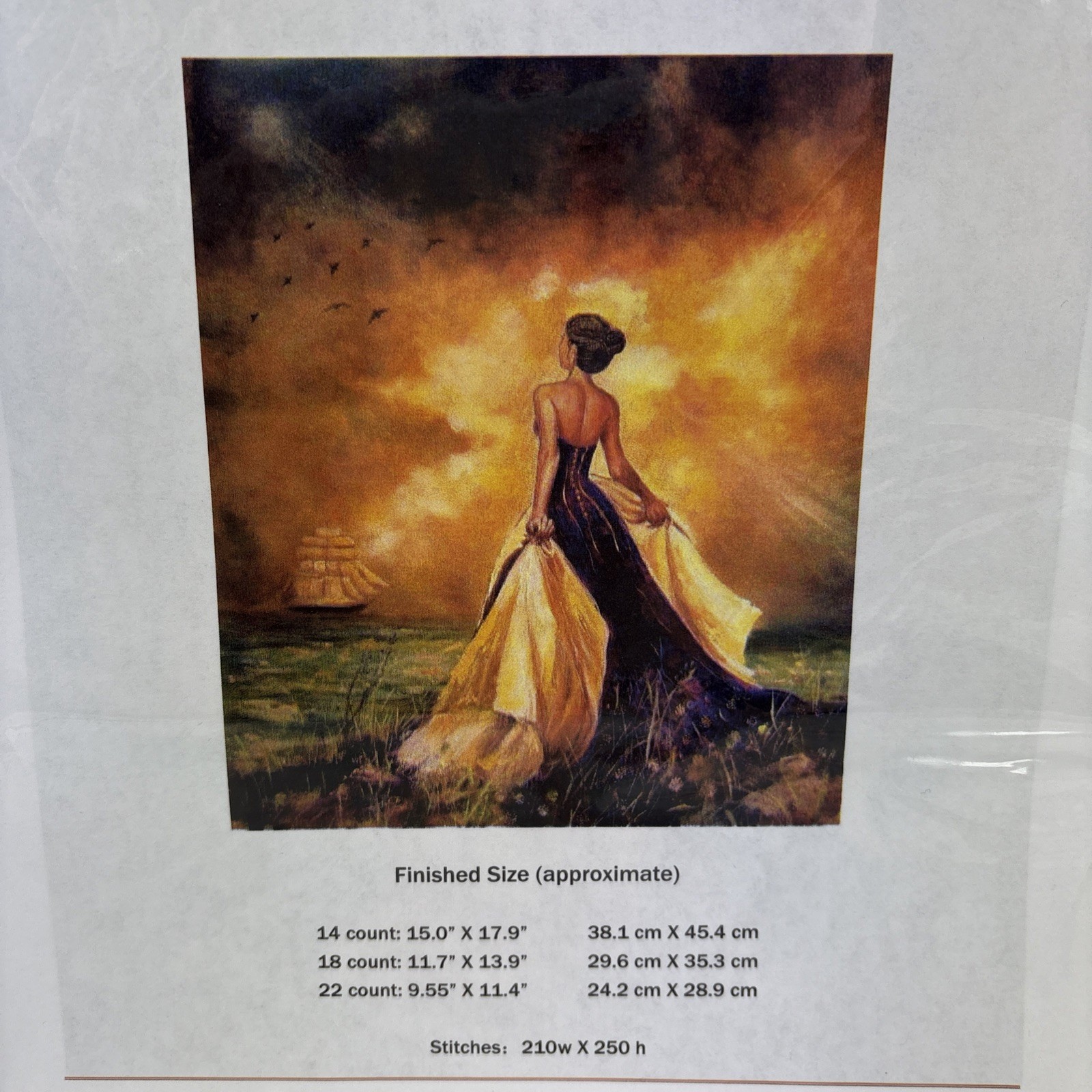 Gaze Afar - Chart Counted Cross Stitch Pattern Needlework NEW