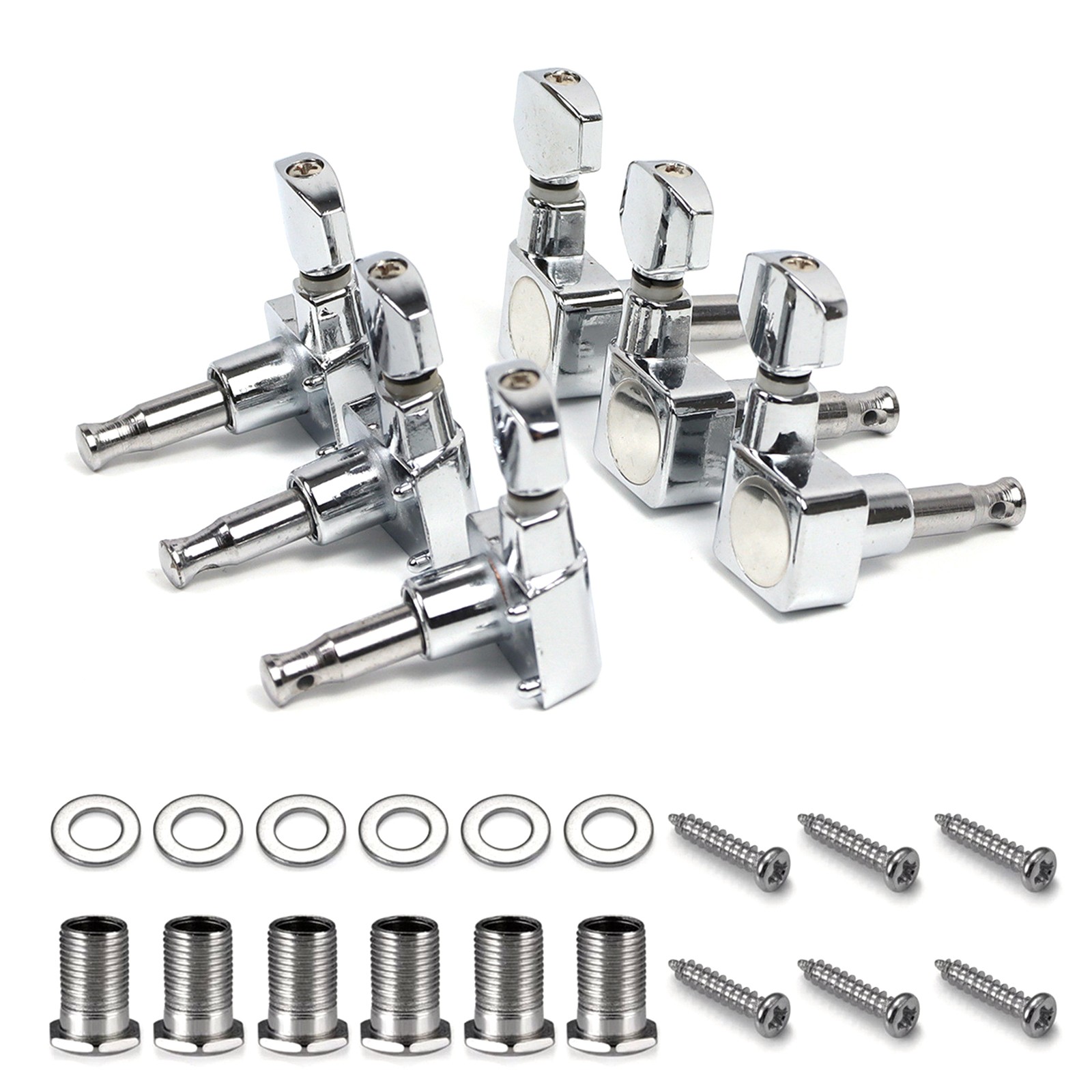 6 Right Guitar Tuners Tuning Pegs Keys Heads For Fender ST TL Electric Guitar b