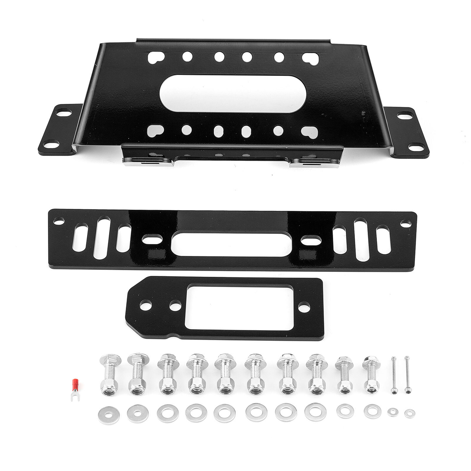 WEISEN UTV Winch Mount For Polaris Ranger 500 570 800 900 XP 900 Crew Fullsize