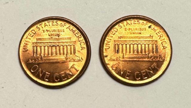 1999 Lincoln Cent Mint ERRORS! Broad Struck Neat! Gem Uncirculated!