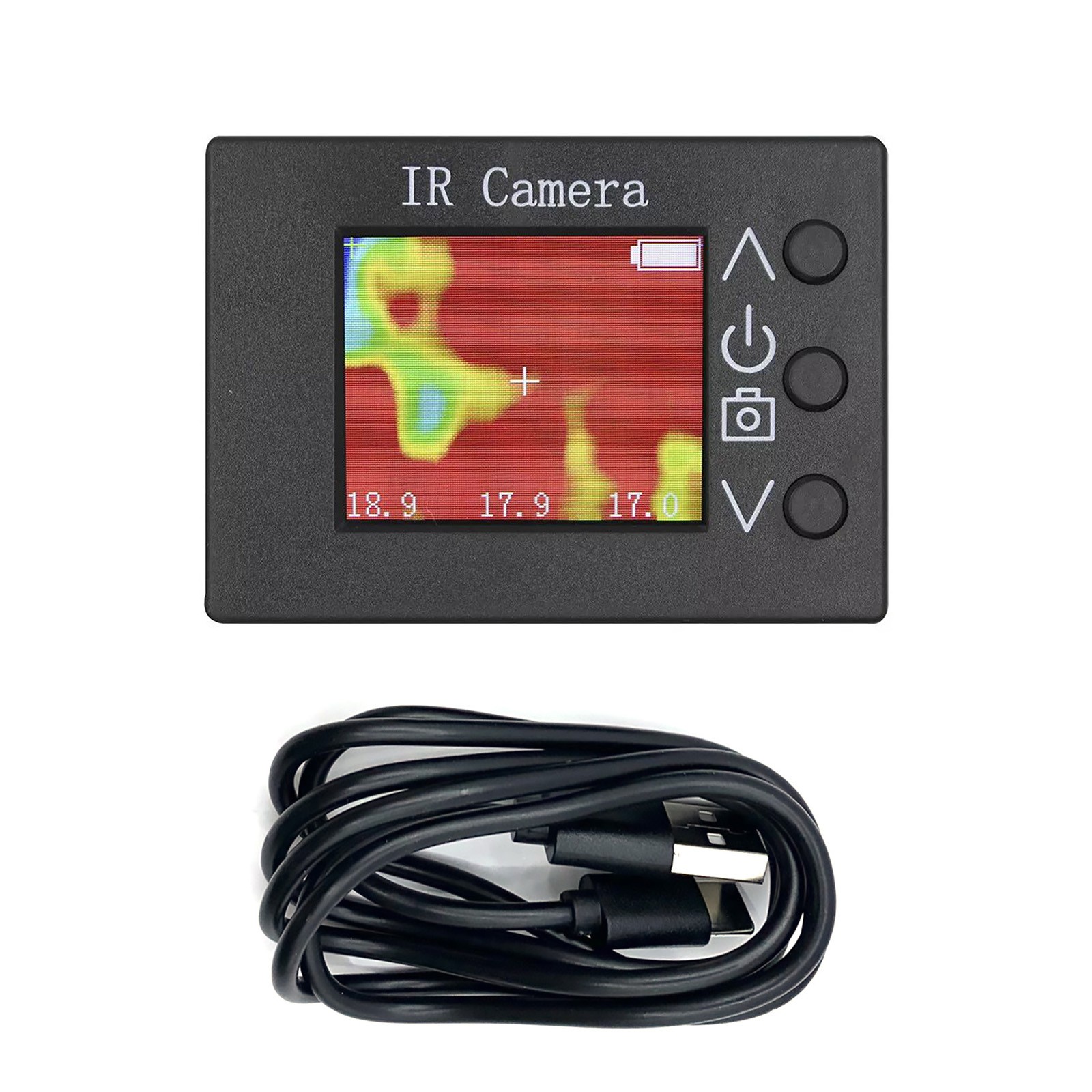Compact Handheld Digital Infrared Thermal Temperature Imager Camera Heating