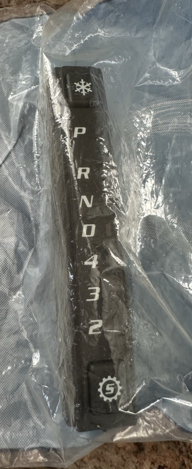 NOS GM   Very Dark Pewter Automatic Transmission Control Indicator Dial 25727784