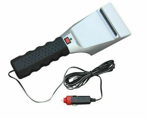 Heated Auto Electric Windshield Ice & Snow Scraper 12V