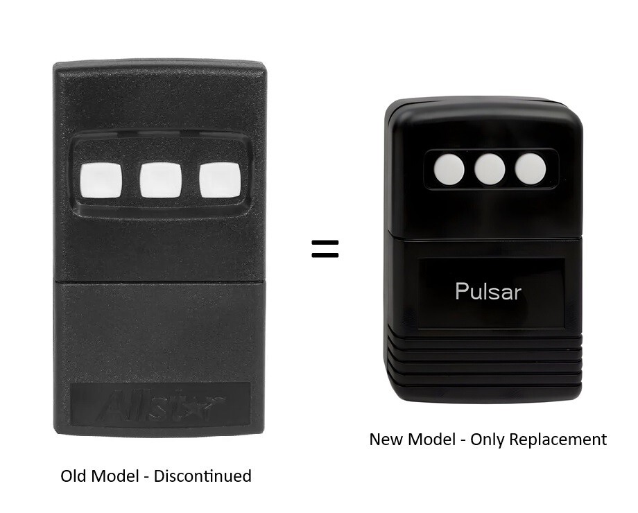 Linear 190-108817 / Pulsar 8833T 318MHz , 3-Door, Remote Control Transmitter