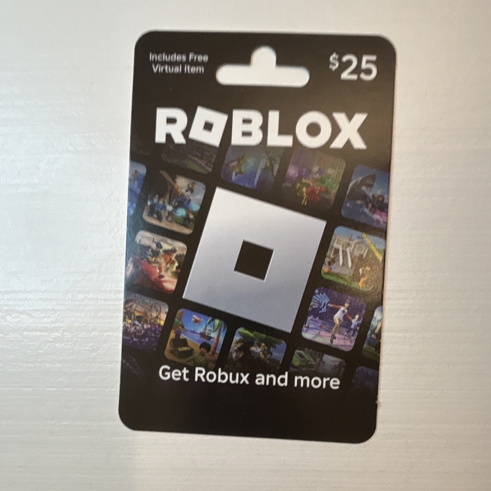Robux Gift Card Physical $25