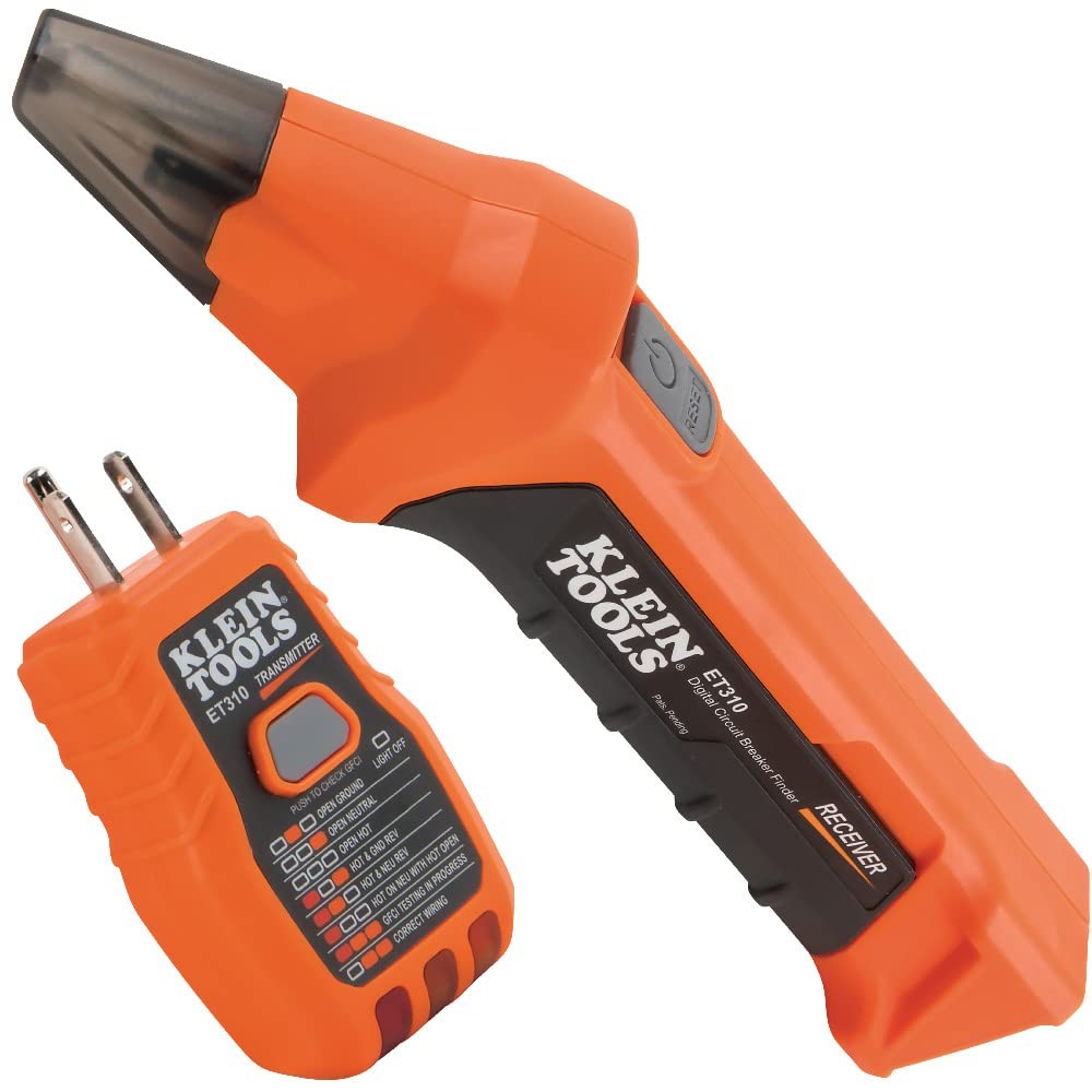 Klein Tools Circuit Breaker Finder and Tester Kit Clear