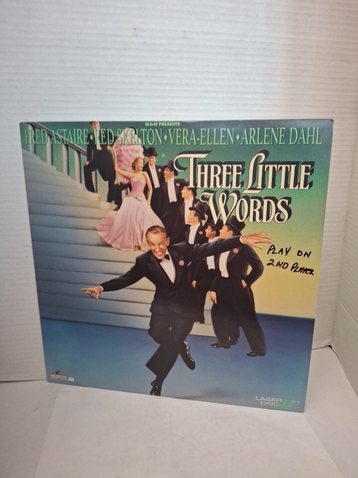 Three Little Words (1950,Laserdisc)Fred Astaire Red Skelton , CLASSIC FILM