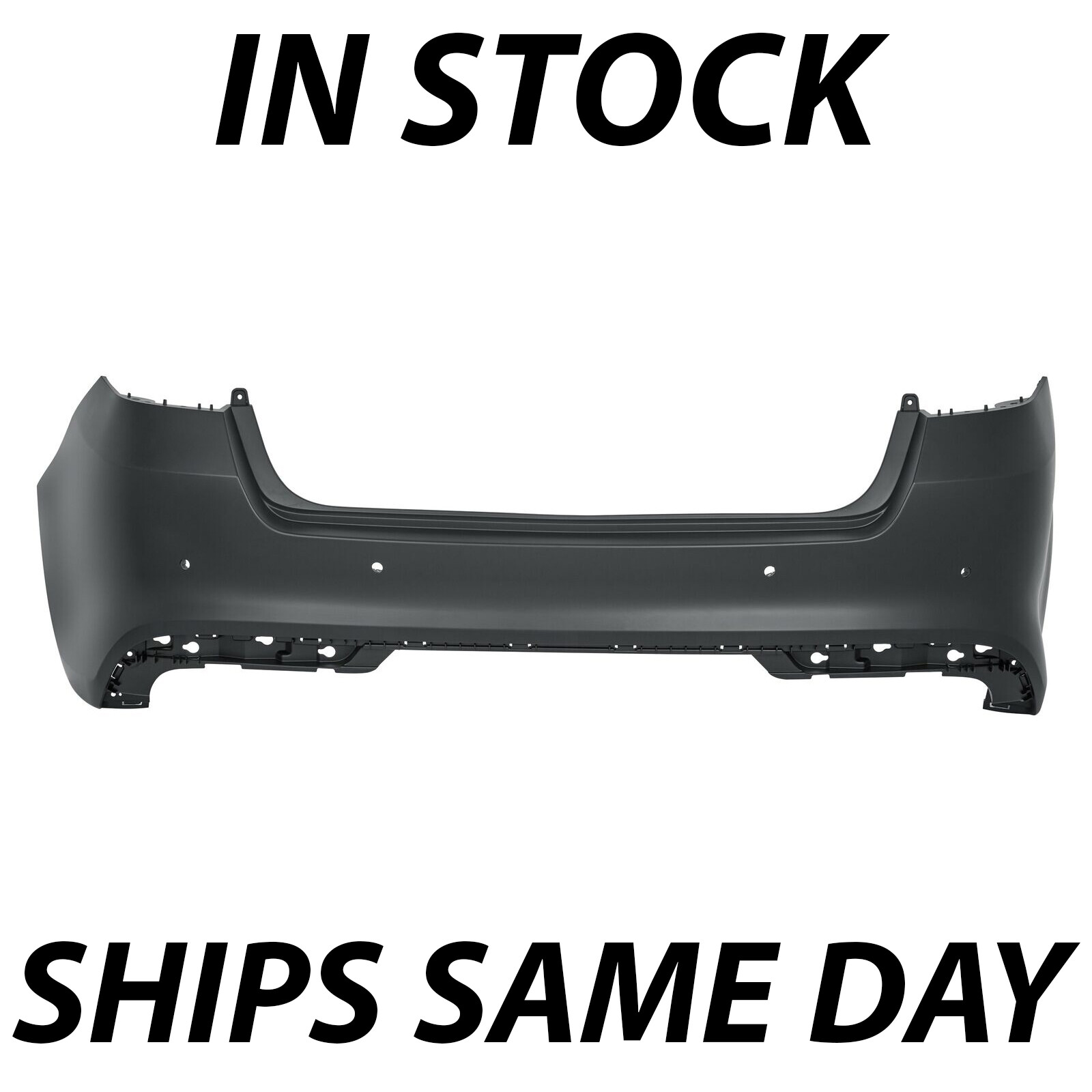 NEW Primered Rear Bumper Cover Replacement for 2016 2017 2018 Kia Optima w/ Park