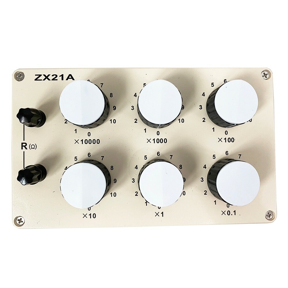 DC Resistance Box Precision Adjustable DC Bridges Decade Resistor Resistance Box
