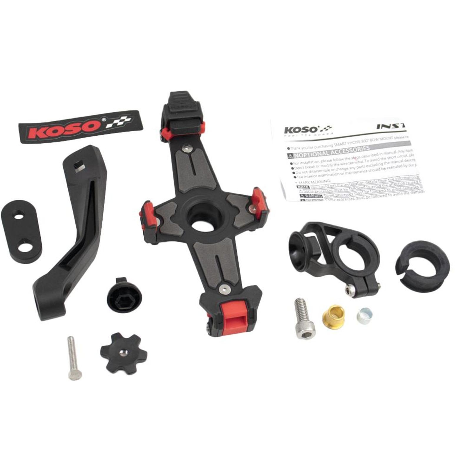 Koso X1 EVOLUTION PHONE MOUNT BLACK QR004010