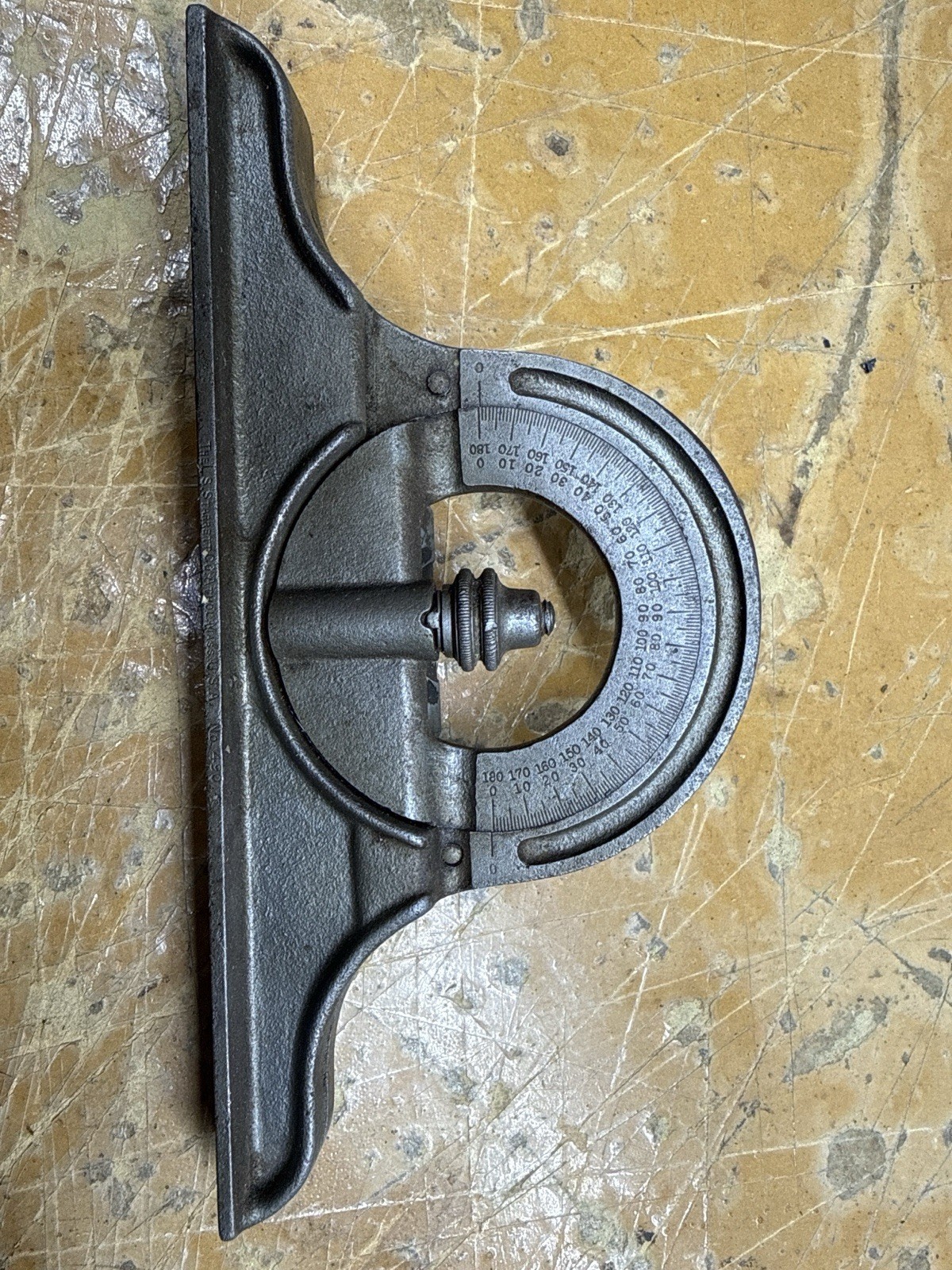 Starrett No 79 Protractor Head USA Machinist Tool Athol MA Clean